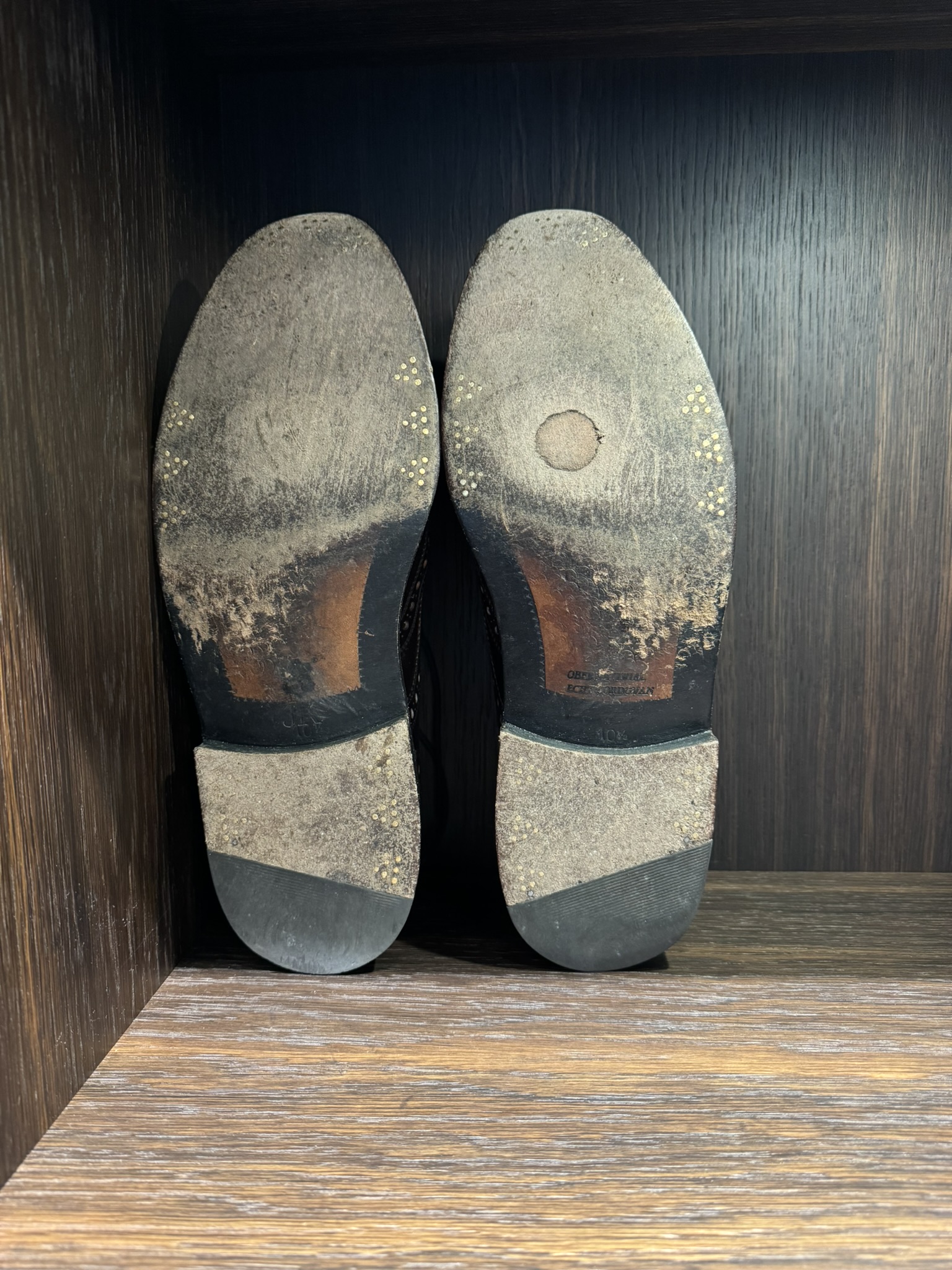 Lederschuhe reparieren